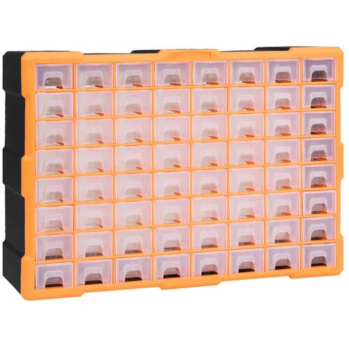 vidaXL Organizator s 64 predali 52x16x37,5 cm Cene