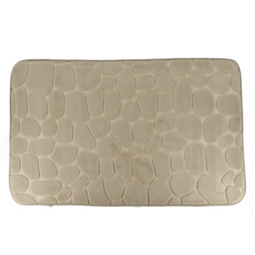 Tendance kupaonski tepih pebble 50&times;80 cm memorijska pjena, bež Cijene