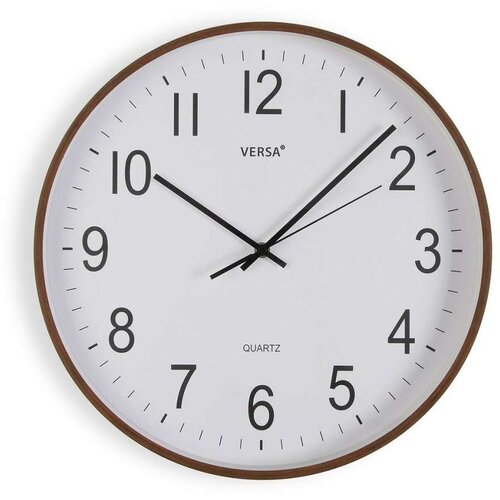  Zidni sat Versa Plastika Kvarc Drvo MDF 5 5 x 40 x 40 cm Cijene