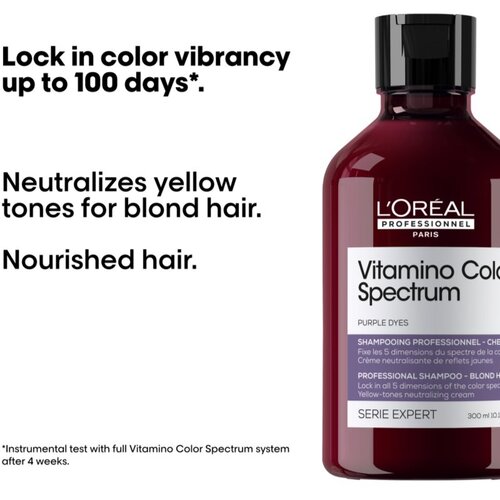 L&amp;acute;Or&amp;eacute;al Paris Serie Expert Vitamino Color Spectrum &amp;scaron;ampon za očuvanje boje 300 ml Slike