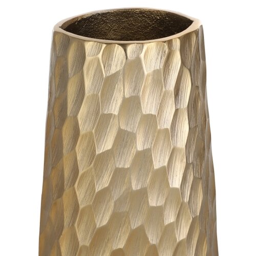 Eglo 421054 - Metalna vaza NILGAUT 40,5x14 cm zlatna Slike