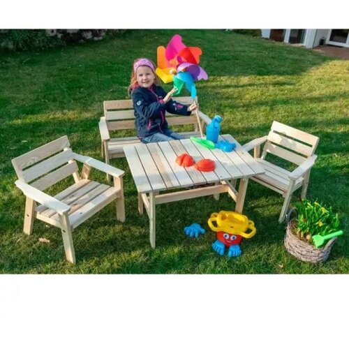  Otro&amp;scaron;ki vrtni pohi&amp;scaron;tveni set - les Slike
