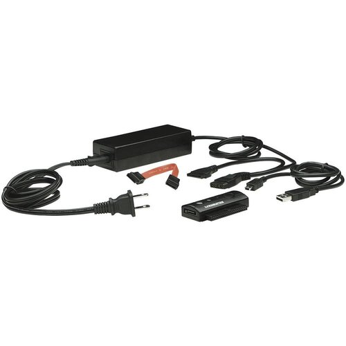 Manhattan trdi disk adapter [1x mo&scaron;ki konektor USB 2.0 tipa A - 1x 7-polni ženski konektor SATA\, 40-polni ženski konektor IDE] 0.76 m, (20410879) Cene