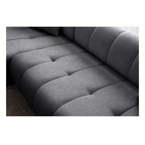 Atelier Del Sofa ugaona garnitura petra left dark grey Slike
