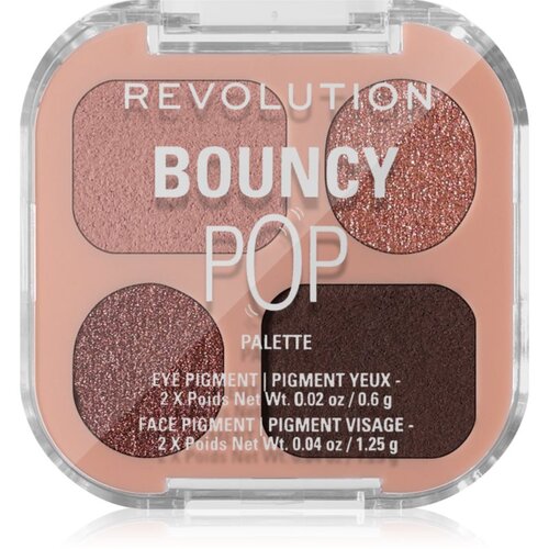 Revolution Bouncy POP Palette paleta sjenila za oči nijansa Ember 1 kom Slike
