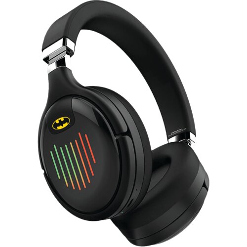DC Bežične slu&amp;scaron;alice Batman, MicroSD, FM radio, Crne Slike