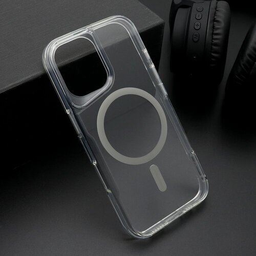  Maska aura magsafe za iphone 16/ siva Slike