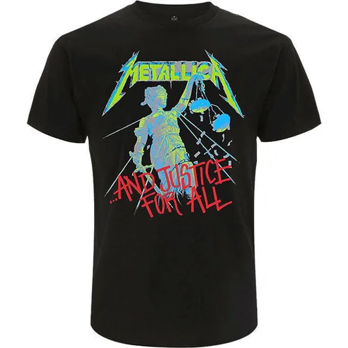 Metallica Majica And Justice For All Original Black 2XL