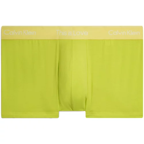 Calvin Klein Underwear Bokserice žuta / jabuka / bijela