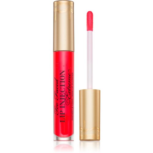 Too Faced Lip Injection Extreme Lip Plumper vlažilni sijaj za ustnice z učinkom povečanja odtenek Strawberry Kiss 4 g Cene