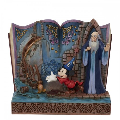 Enesco Sorcerer Mickey Storybook Figurine ( 060001 ) Slike