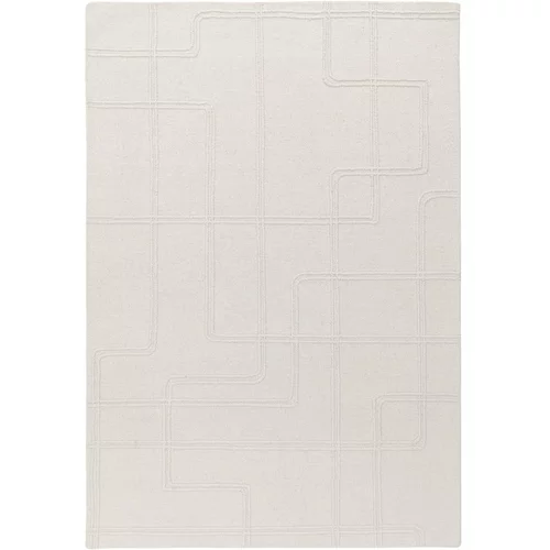 Asiatic Carpets Kremno bela ročno tkana volnena preproga 200x300 cm Ada –