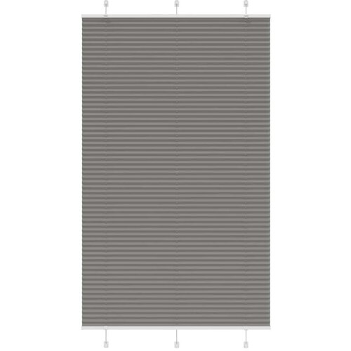 vidaXL Plisirana roleta antracit 115x200 cm širina tkanine 114,4 cm Cijene