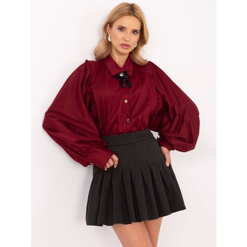 Italy Moda Shirt-MI-KS-C233.70-burgundy Cene
