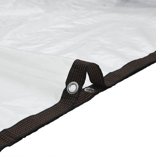  Prozirna cerada s u&amp;scaron;icama 2x10 m polietilen Slike