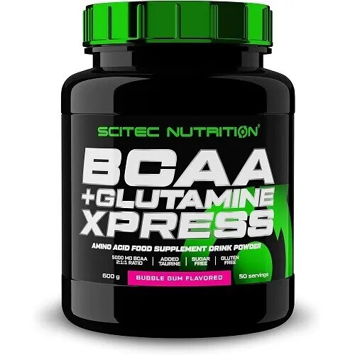 Scitec Nutrition Aminokiseline BCAA + Glutamin, Bubble gum, 600g Cene
