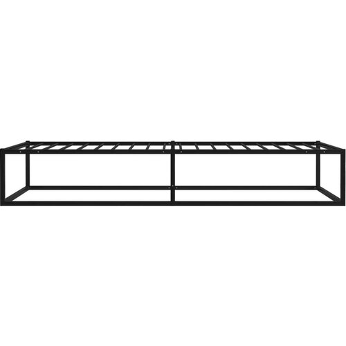 VidaXL okvir za krevet crni metalni 100 x 200 cm Slike