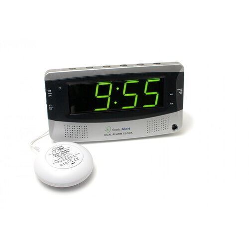  Ura Budilka Vibracijska Za Naglu&amp;scaron;ne In Gluhe - Sonic Boom Dual Alarm Slike