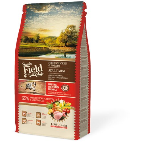 Sams Field adult mini granule sa piletinom i krompirom [vreća 8kg] Cene