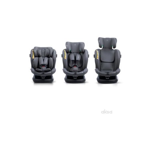 Babyauto a-s valora (40-150 cm) i-size, grey Cene