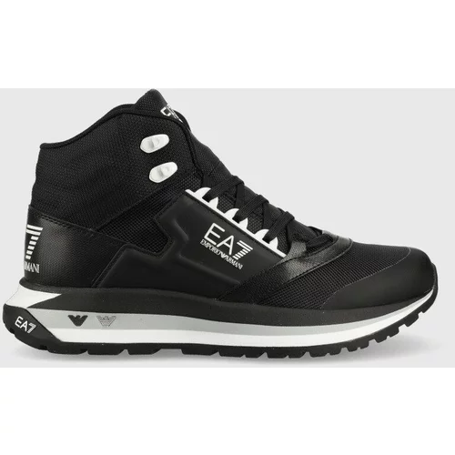 Ea7 Emporio Armani Cipele Ice Altura za muškarce, boja: crna