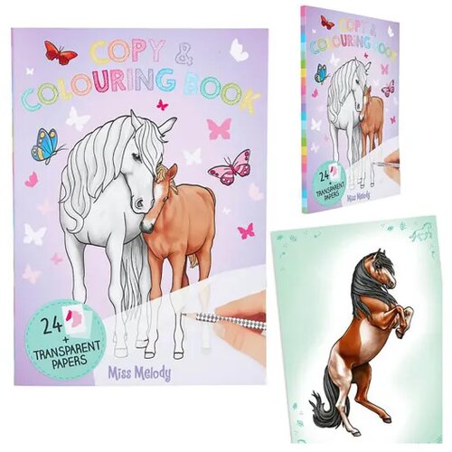 Odeon miss melody copy coloring book Cijene