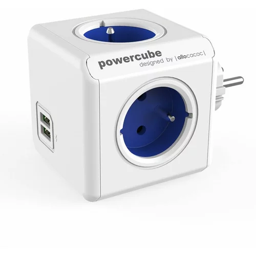 PowerCube modularni razdelilnik Original USB BLUE