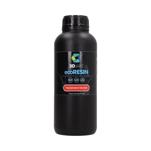 3DJAKE ecoResin prozirna narančasta - 1.000 g Slike