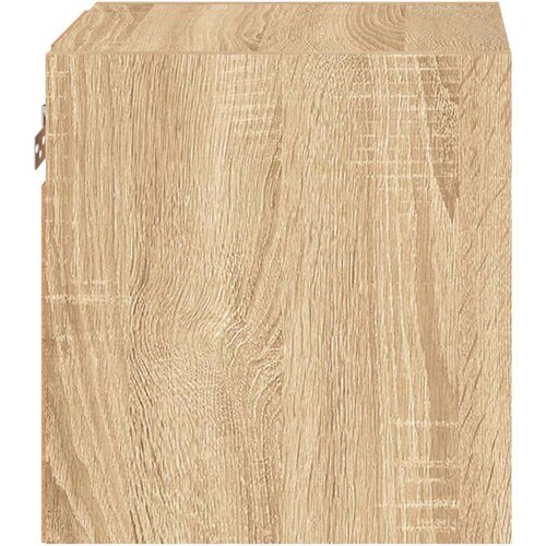 VidaXL Zidni TV ormarići LED 2 kom boja hrasta sonome 30x28 5x30 cm Slike