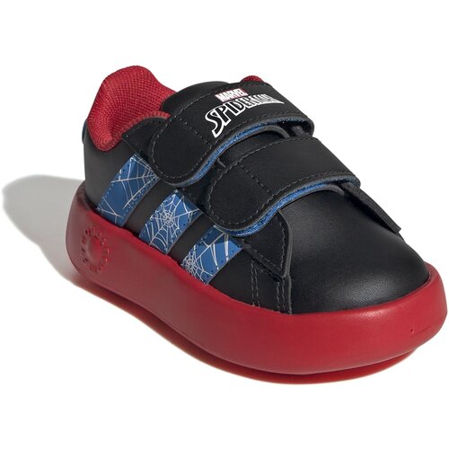 Adidas Patike za dečake Grand Court Spider-Man CF I, JQ7828, Crne Cene