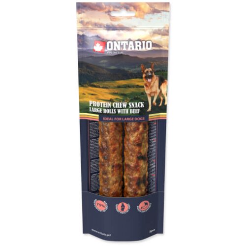 Ontario Dog posladek protein palčki - govedina, 25,4 cm 2/1 Cene