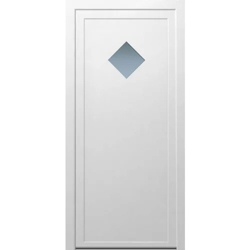 SOLID ELEMENTS zunanja stranska vrata solid elements postojna KF04 (60 x 980 x 1980 mm, bela, leva, pvc)