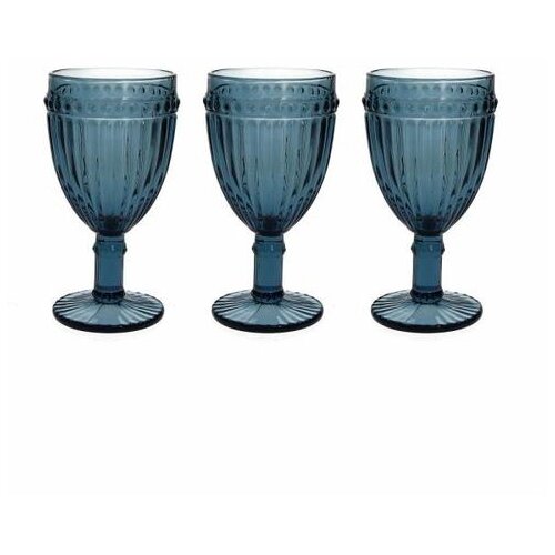 Čaše SA STALKOM 310ML SET 3/1 DORICO PLAVE Cijene
