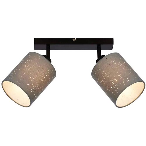 BRILONER 2078-024 - Spot svetiljka SPOTLIGHT 2xE27/25W/230V siva/crna Cene