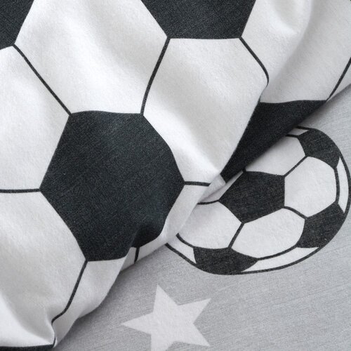 Catherine Lansfield Flanelska dječja posteljina za dječji krevetić 120x150 cm Football Stars &amp;ndash; Slike