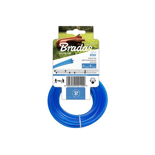 Bradas rezna nit za trimere zvezda 2,7mm x 50m ZTG27050K Cene