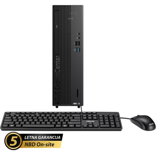 Asus (D501SER-WB75D0X) expertcenter D5 sff core i7-14700 32GB/1TB W11P namizni računalnik + tipkovnica in miška, (21762634) Cene