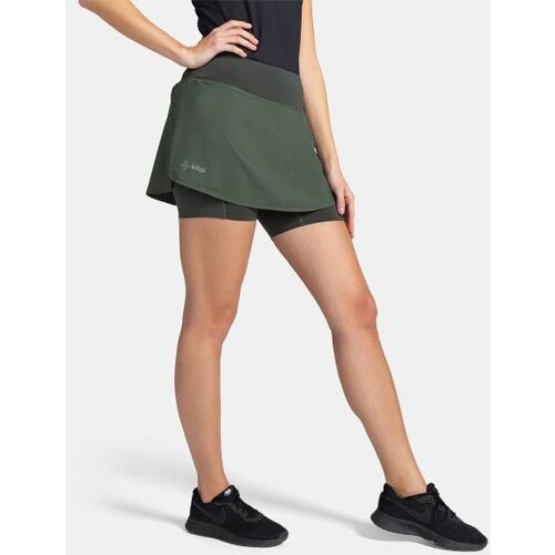 Kilpi Women's running skirt TITICACA-W Dark green Cene