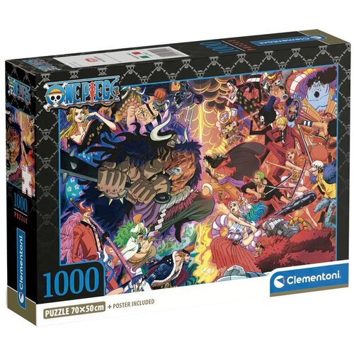 Clementoni One Piece 1000-dijelni kompaktni puzzle 70x50cm - Cene