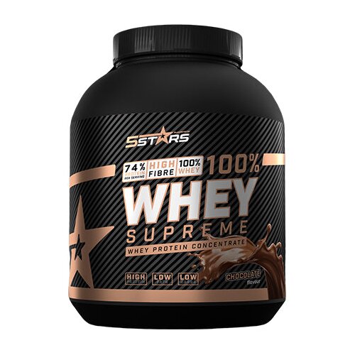 5 STARS whey protein 3kg &amp;ndash; visokokvalitetni protein za rast mi&amp;scaron;ića i oporavak - vanila Slike