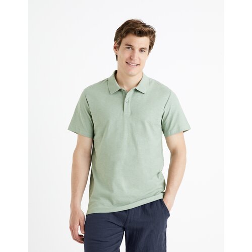 Celio Cotton Polo T-Shirt Feflame - Men Slike