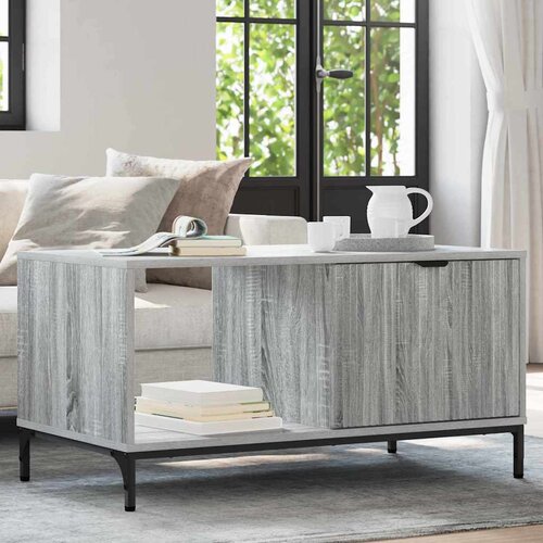  Kava Stol Siva Sonoma 90 x 49 x 46 cm Konstruirano drvo Cijene