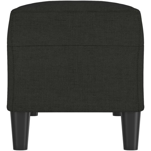 Klupa crna 100x35x41 cm od tkanine Slike