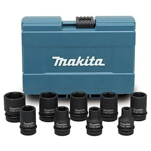 Makita set kljuceva za utikac 1/2", 9 s