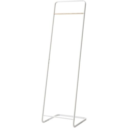 YAMAZAKI Bel stoječi obe&amp;scaron;alnik, vi&amp;scaron;ina 140 cm Slike