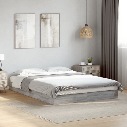 Furnova Posteljni okvir siva sonoma 120x200 cm inženirski les, (21942881) Slike