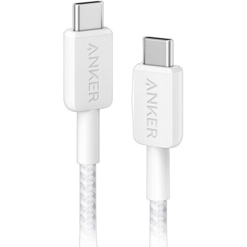 Anker usb kabl 322 usb-c to usb-c 6ft braided white Slike