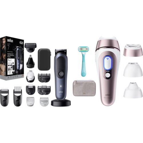 Braun Smart IPL Skin i·expert & All-in-One Series 7 set za nego las, brade in telesa Cene