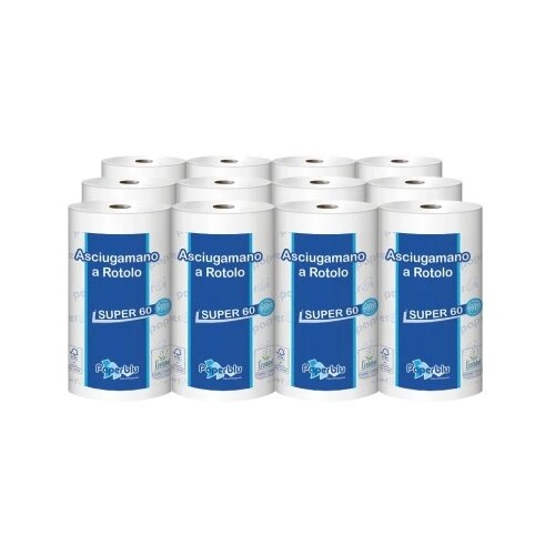 Paperblu Super 60 Ubrus 2sl 14cm 60m (12 rolni) ( RI8M060 ) Cene