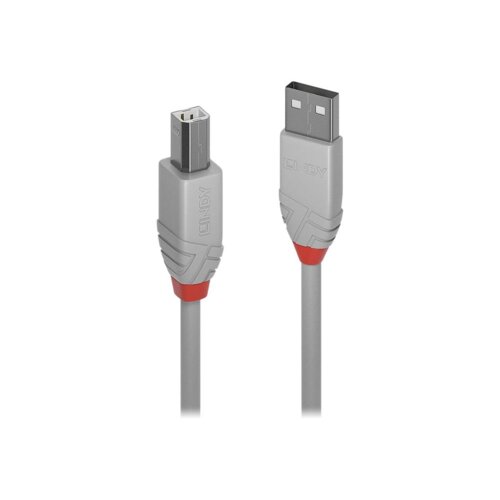Lindy 36683 USB kabel 2 m USB 2.0 USB A USB B Siva Cene